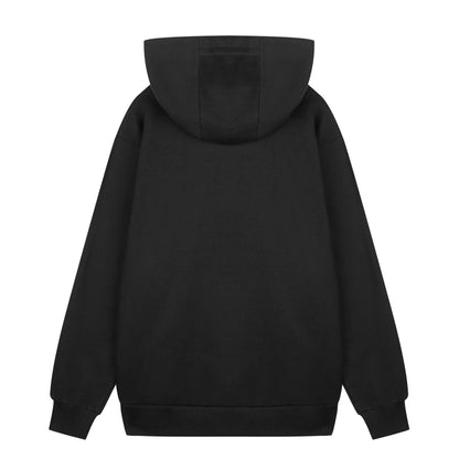 Black - Back - Red Hot Chilli Peppers Unisex Adult Logo Hoodie