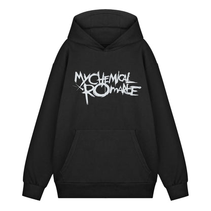 Black - Front - My Chemical Romance Unisex Adult Black Parade Hoodie