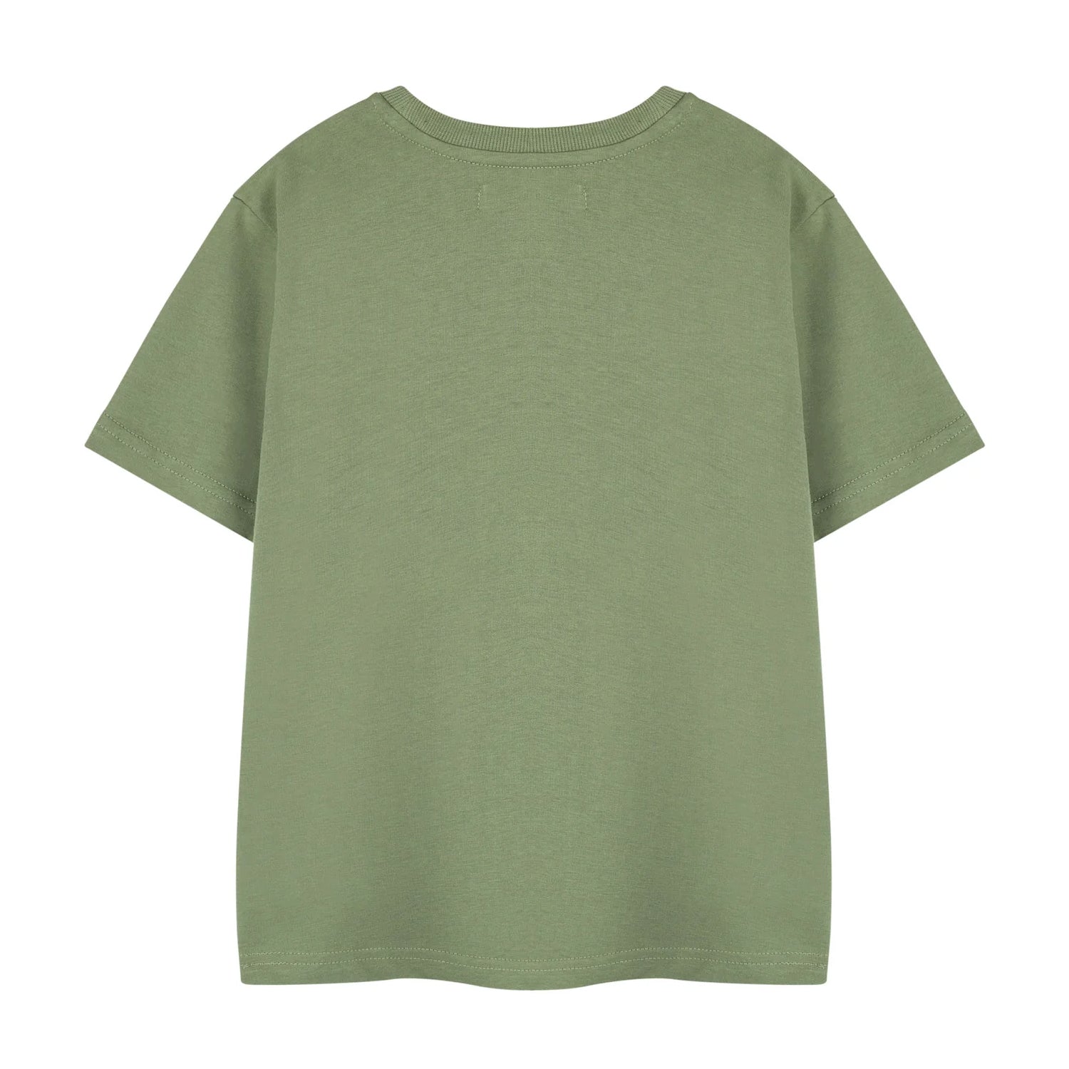 Green - Back - Fantastic Mr Fox Childrens-Kids Short-Sleeved T-Shirt