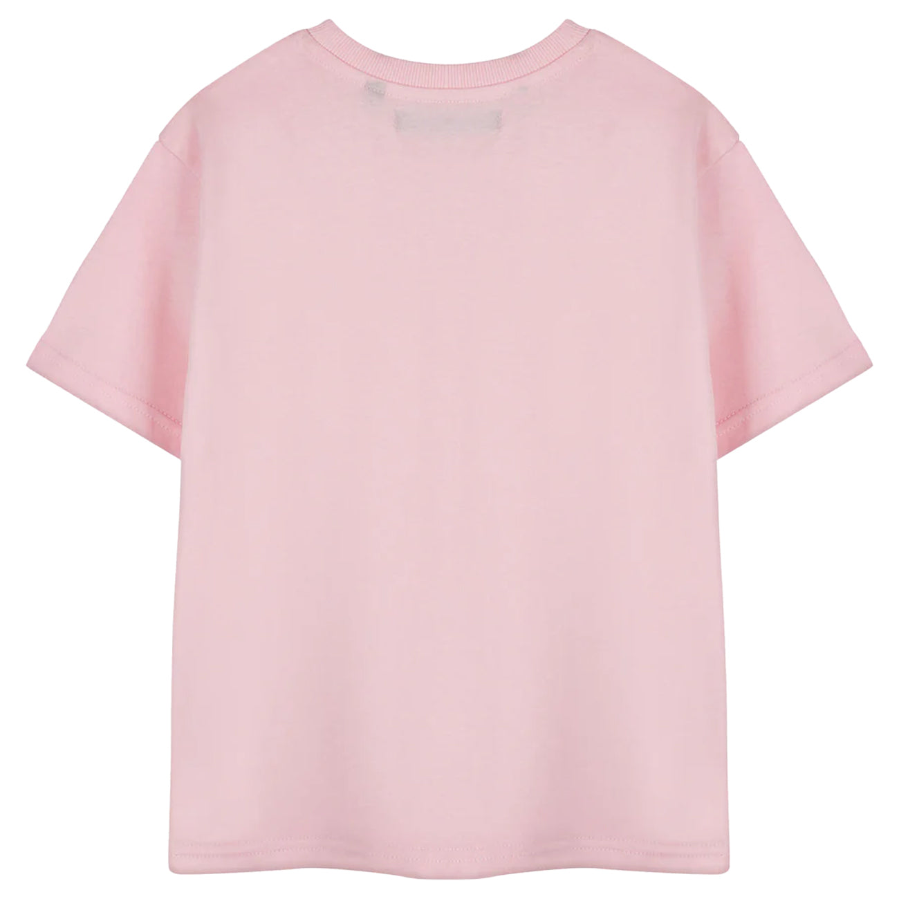 Pink - Back - Lilo & Stitch Girls Angel Short-Sleeved T-Shirt