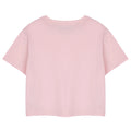 Pink - Back - Hello Kitty Womens-Ladies Club Short-Sleeved Crop T-Shirt
