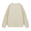 Oatmeal - Back - Peanuts Unisex Adult Snoopy Tennis Sweatshirt