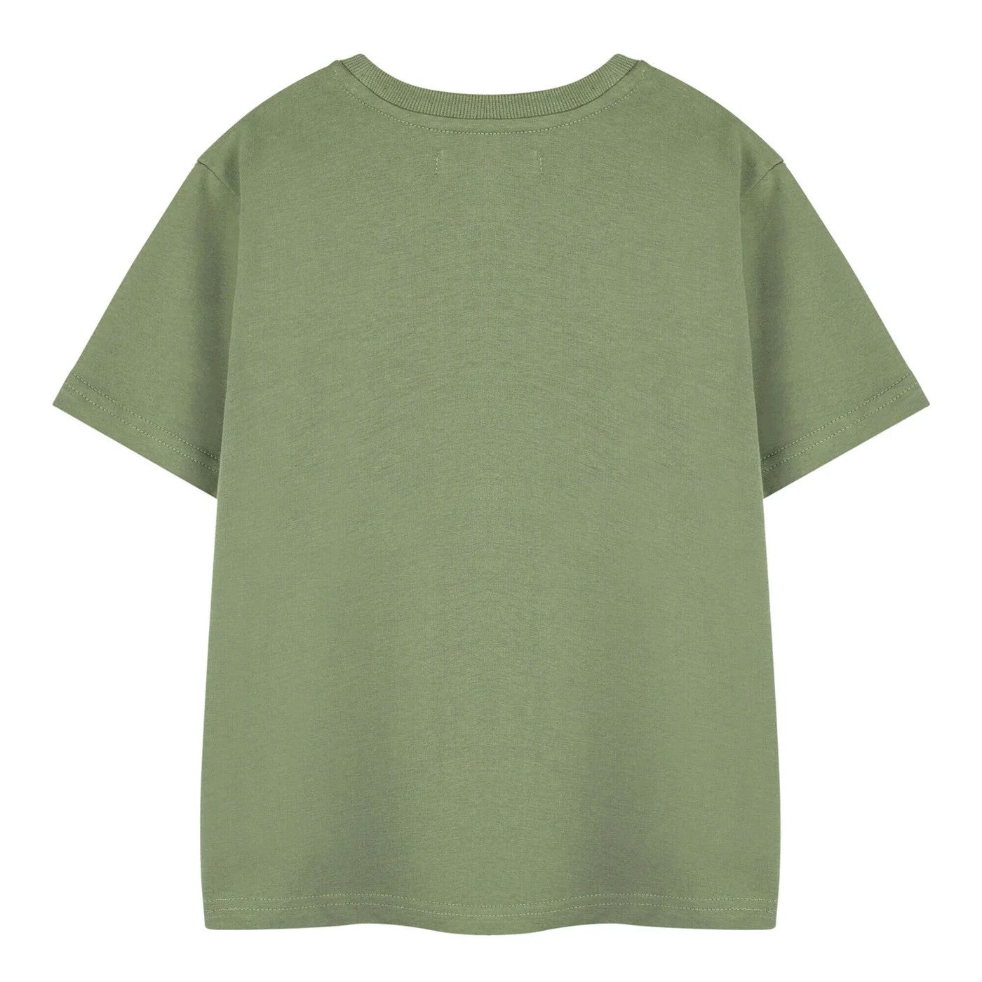 Green - Back - Minecraft Boys Boom Cotton T-Shirt