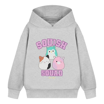 Grey - Front - Squishmallows Girls Squad Hoodie
