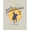 Beige - Pack Shot - Yellowstone Mens The Bunkhouse Short-Sleeved T-Shirt
