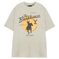 Beige - Front - Yellowstone Mens The Bunkhouse Short-Sleeved T-Shirt
