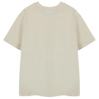 Beige - Back - Disney Boys Mickey & Pluto Short-Sleeved T-Shirt