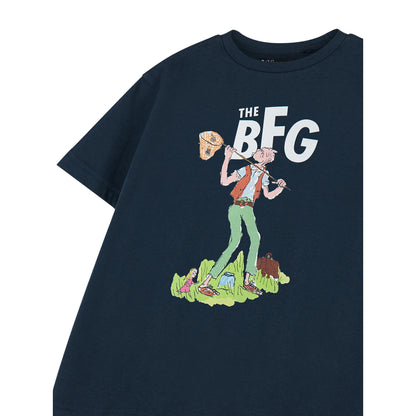 Blue - Side - The BFG Childrens-Kids Short-Sleeved T-Shirt