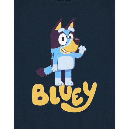 Blue - Pack Shot - Bluey Childrens-Kids Character Short-Sleeved T-Shirt