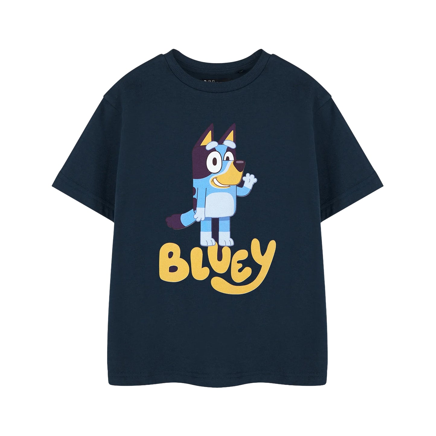 Blue - Front - Bluey Childrens-Kids Character Short-Sleeved T-Shirt
