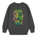 Grey - Front - Minecraft Boys Having A Blast Sweatshirt