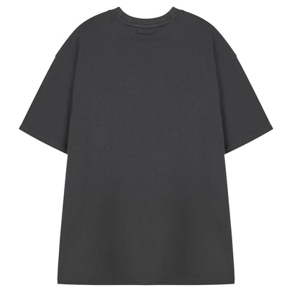 Grey - Back - Star Wars The Mandalorian Mens Short-Sleeved T-Shirt