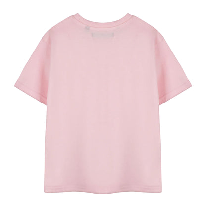 Pink - Back - Disney Girls Aurora Short-Sleeved T-Shirt