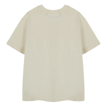 Oatmeal - Back - Disney Princess Girls Tiana Short-Sleeved T-Shirt