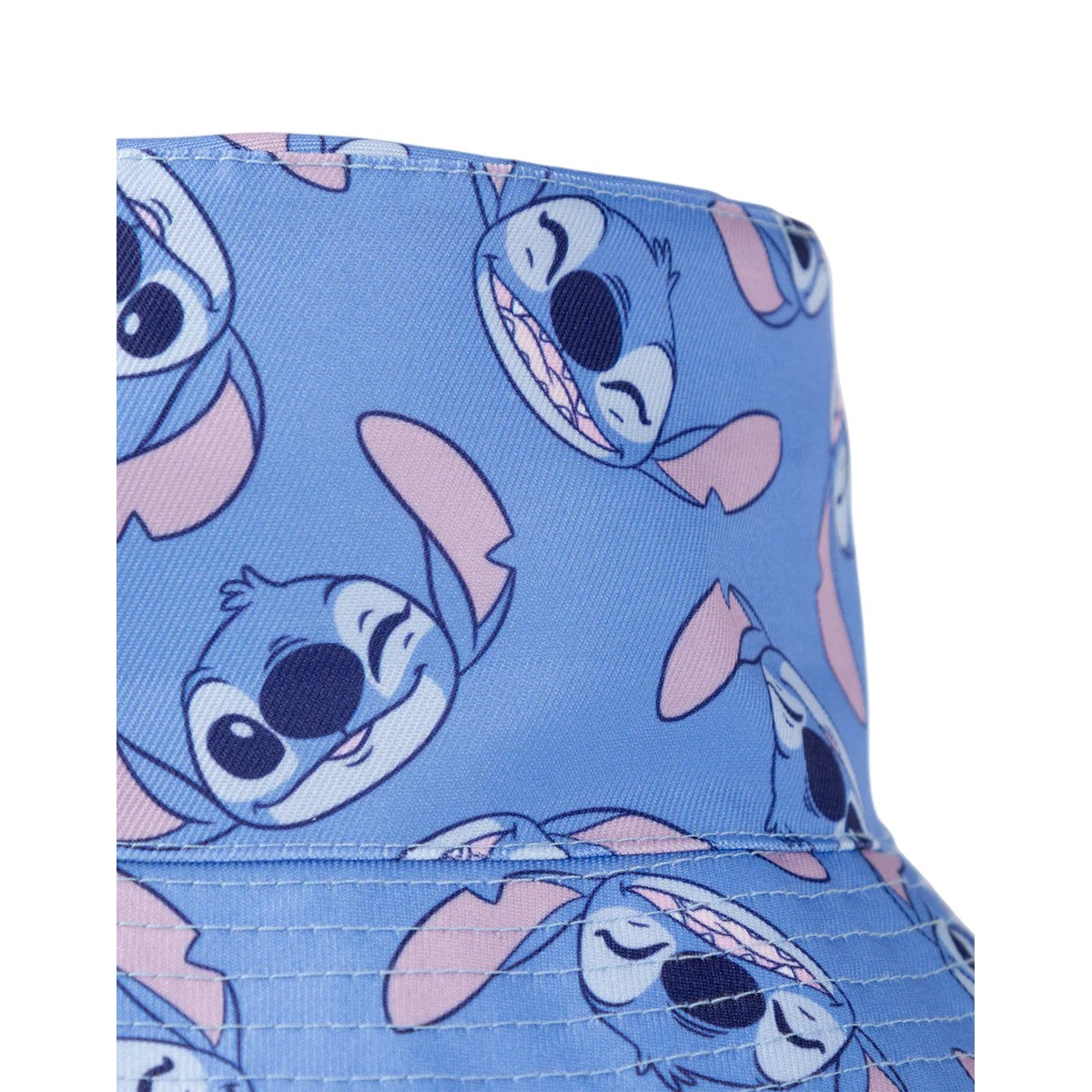 Multicoloured - Pack Shot - Lilo & Stitch Girls Reversible Bucket Hat