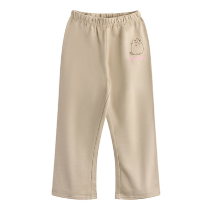 Beige - Lifestyle - Pusheen Girls Big Face Sweatshirt & Jogging Bottoms