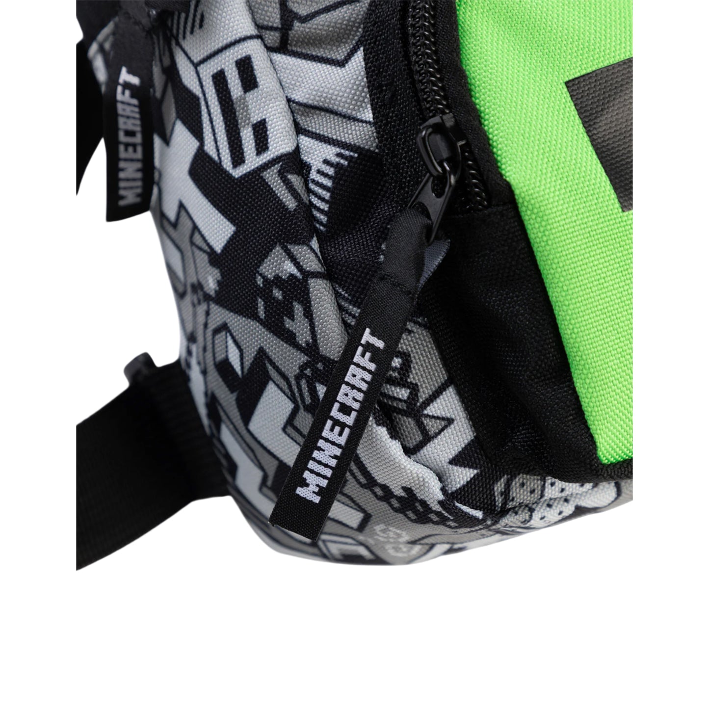 Multicoloured - Side - Minecraft Creeper Crossbody Bag