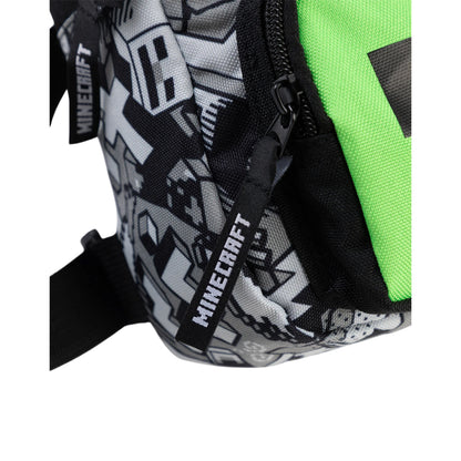 Multicoloured - Side - Minecraft Creeper Crossbody Bag