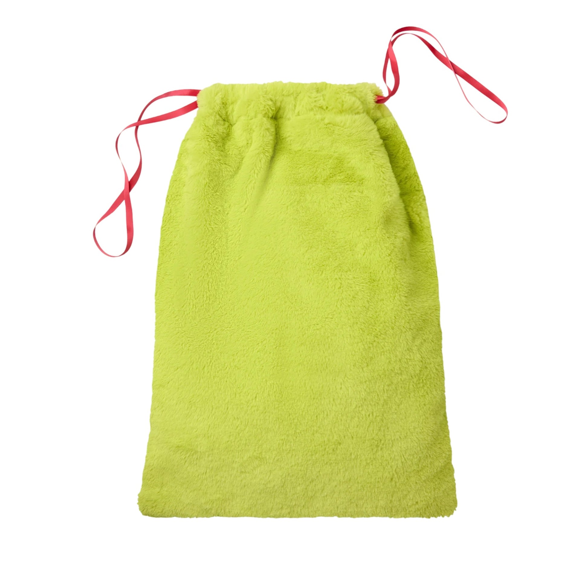 Green - Back - The Grinch Drawstring Bag