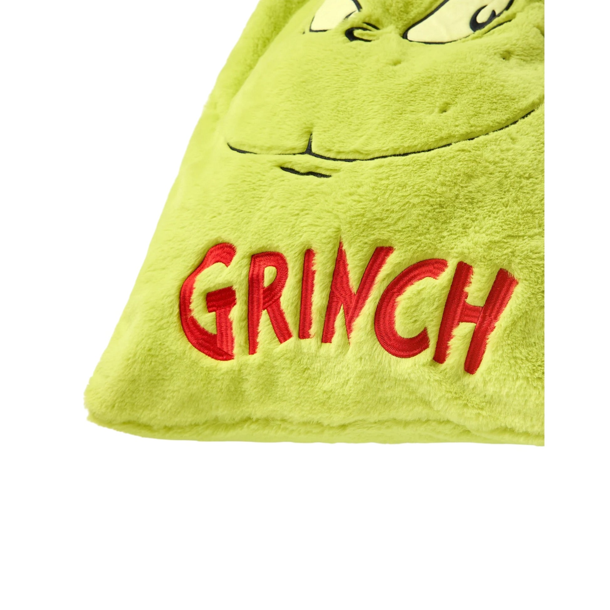 Green - Side - The Grinch Drawstring Bag