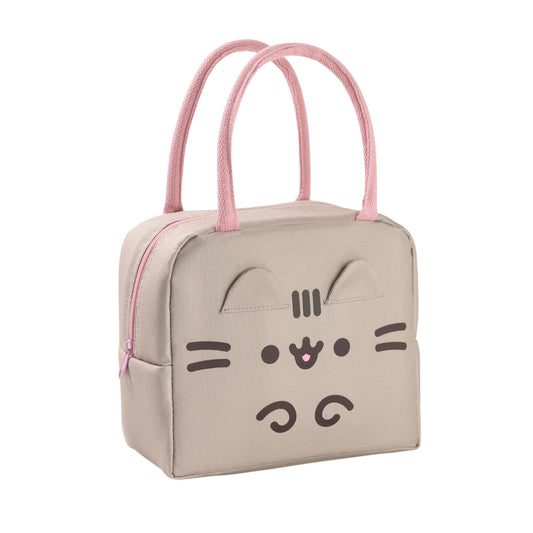 Brown - Front - Pusheen Womens-Ladies Novelty Lunch Bag