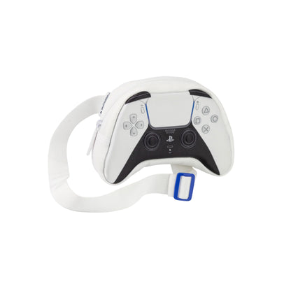 White - Back - Playstation Childrens-Kids Game Controller Crossbody Bag