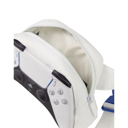 White - Pack Shot - Playstation Childrens-Kids Game Controller Crossbody Bag