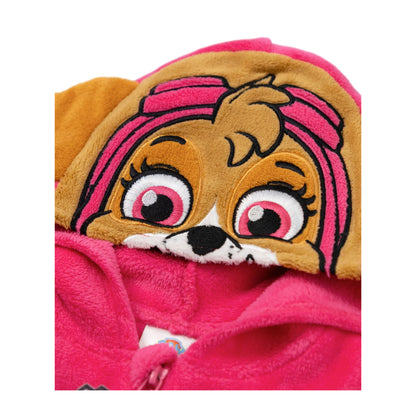 Brown-Pink - Side - Paw Patrol Girls Skye All-In-One Nightwear
