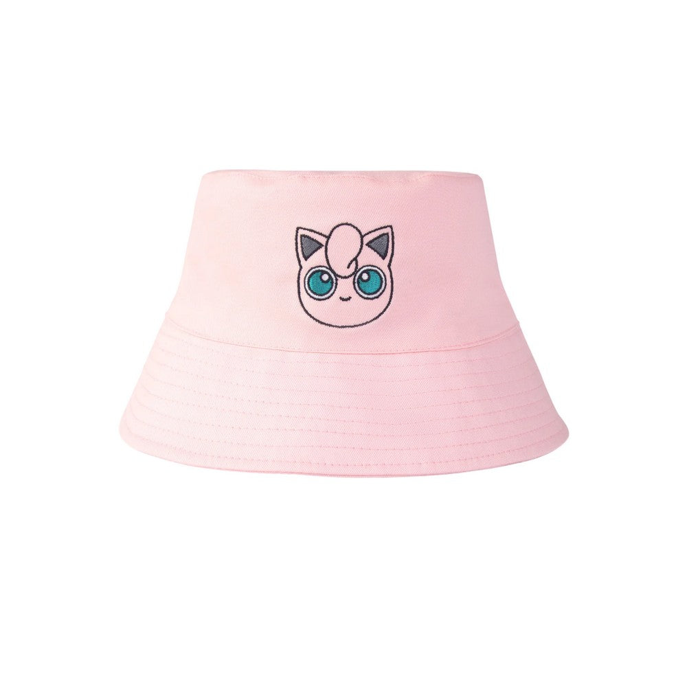 Pink - Front - Pokemon Womens-Ladies Jigglypuff Bucket Hat