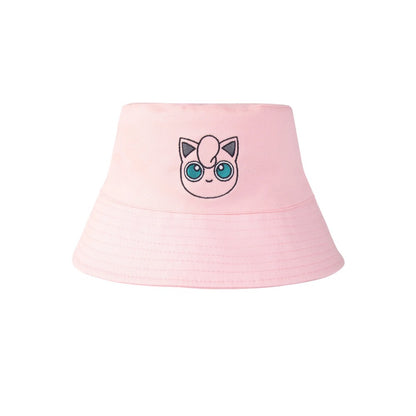 Pink - Front - Pokemon Womens-Ladies Jigglypuff Bucket Hat