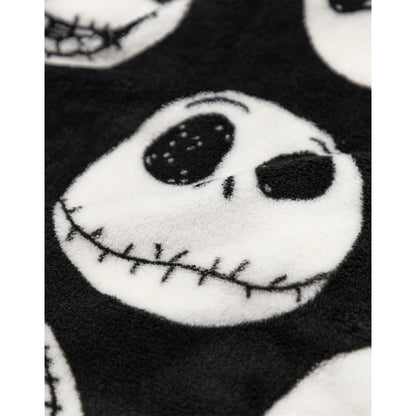 Black - Side - The Nightmare Before Christmas Unisex Adult Faces Quarter Zip Jumper