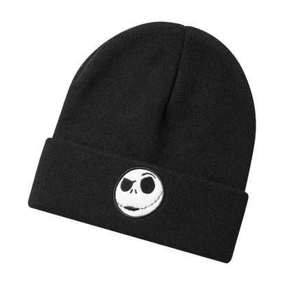 Black - Side - The Nightmare Before Christmas Unisex Adult Jack Skellington Beanie