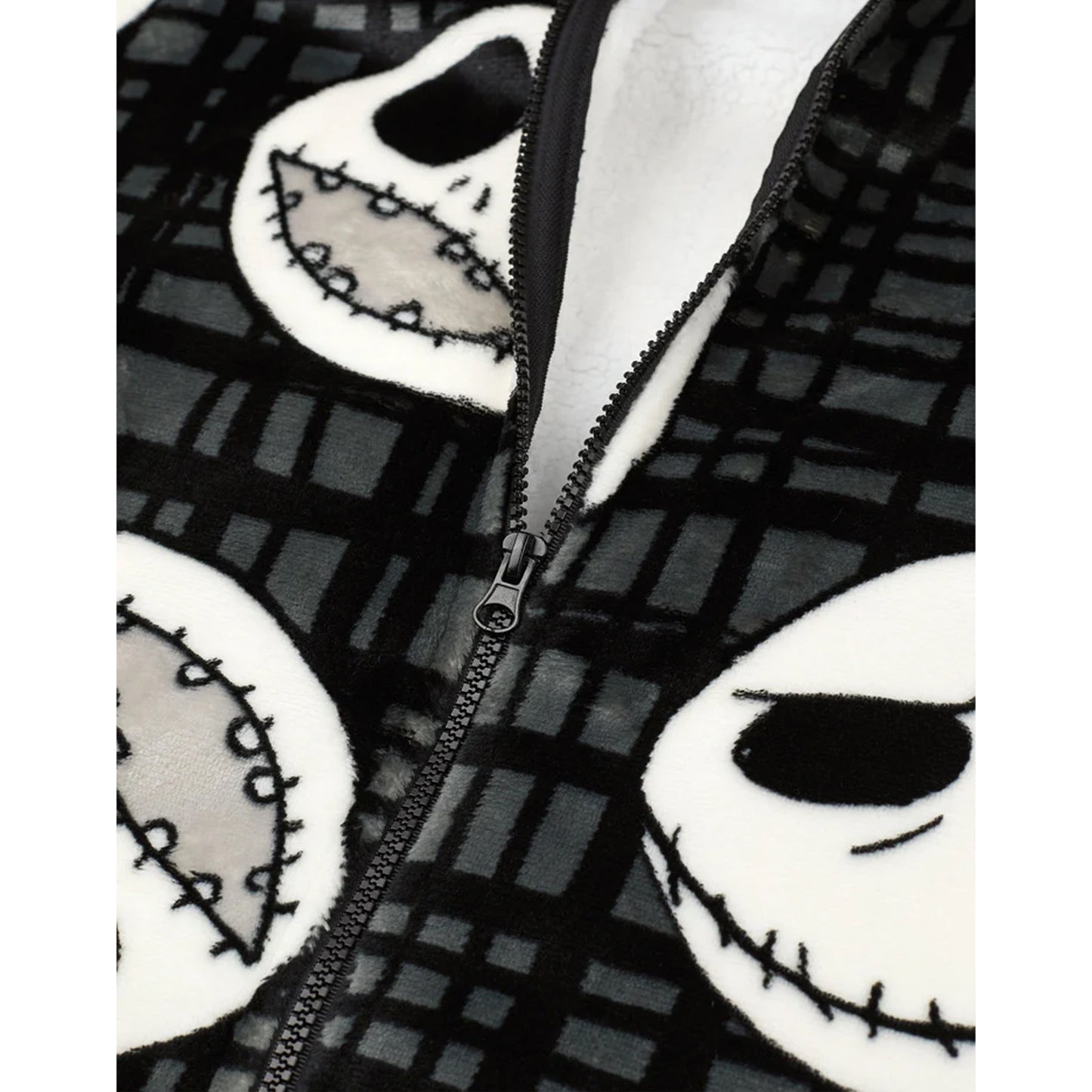 Black - Lifestyle - The Nightmare Before Christmas Unisex Adult Jack Skellington Blanket Hoodie