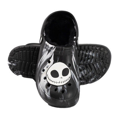 Black - Side - The Nightmare Before Christmas Unisex Adult Jack Skellington Clogs