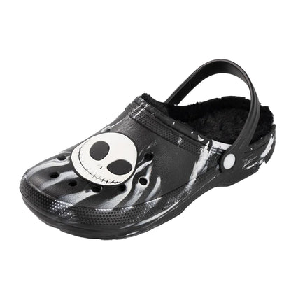 Black - Front - The Nightmare Before Christmas Unisex Adult Jack Skellington Clogs