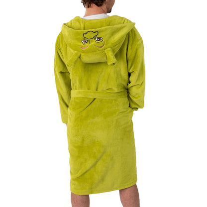Green - Back - Shrek Unisex Adult Hooded Robe