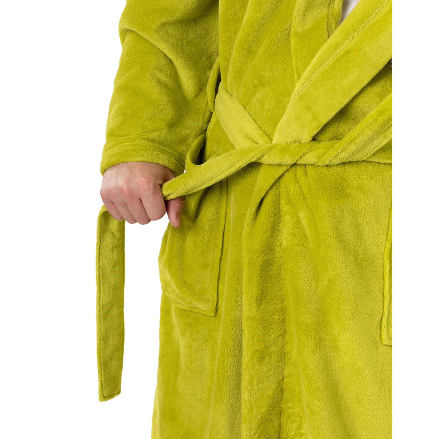 Green - Side - Shrek Unisex Adult Hooded Robe