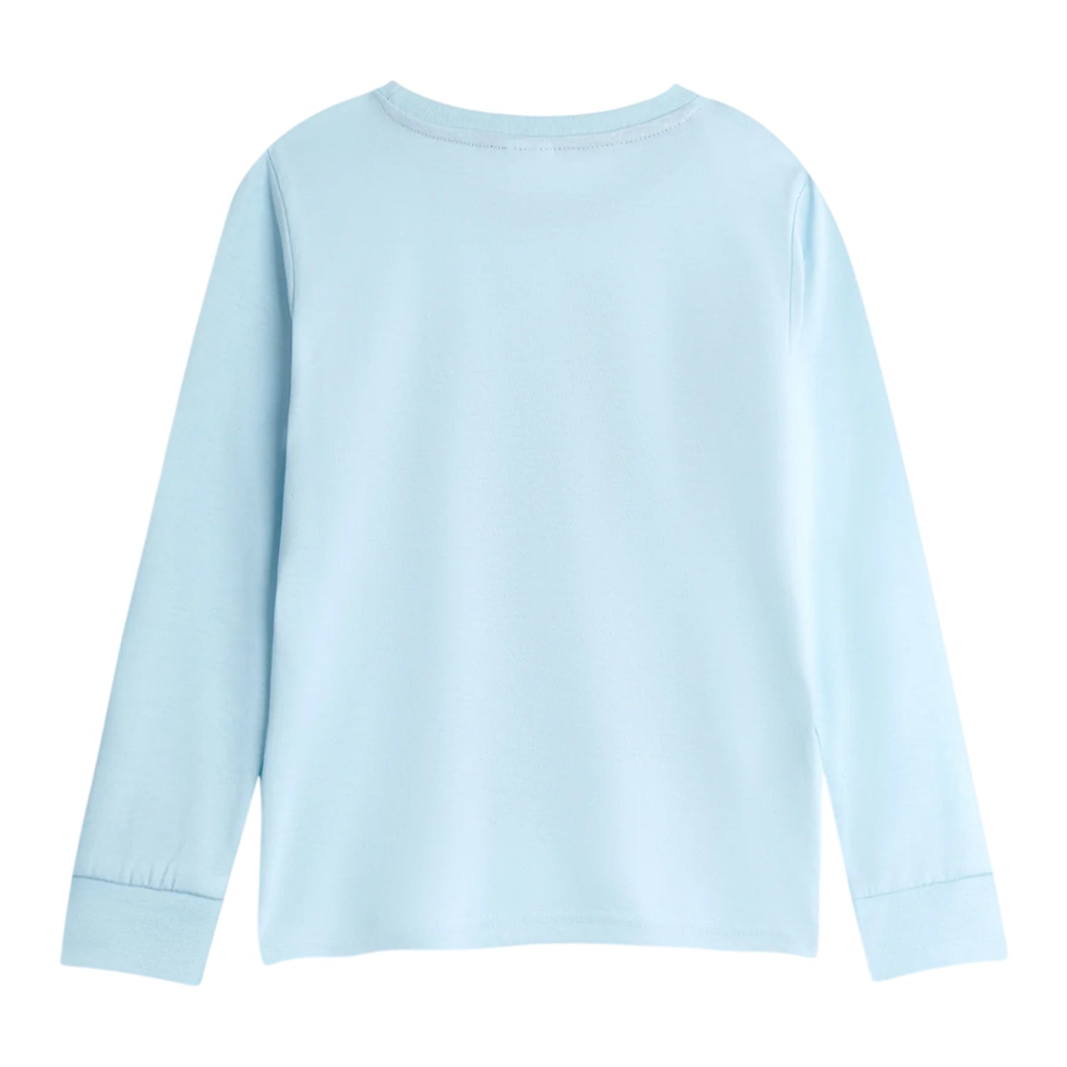 Blue - Back - Lilo & Stitch Childrens-Kids Long-Sleeved Christmas Long Pyjama Set