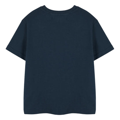 Navy - Back - Hot Wheels Boys Smash And Roar Short-Sleeved T-Shirt