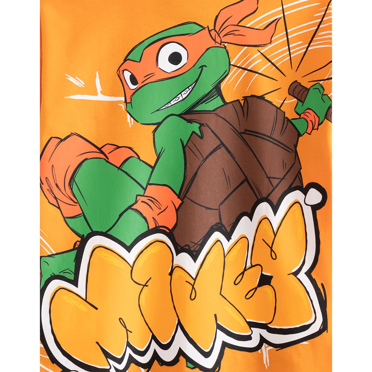 Orange - Lifestyle - Teenage Mutant Ninja Turtles Boys Michelangelo Short-Sleeved T-Shirt
