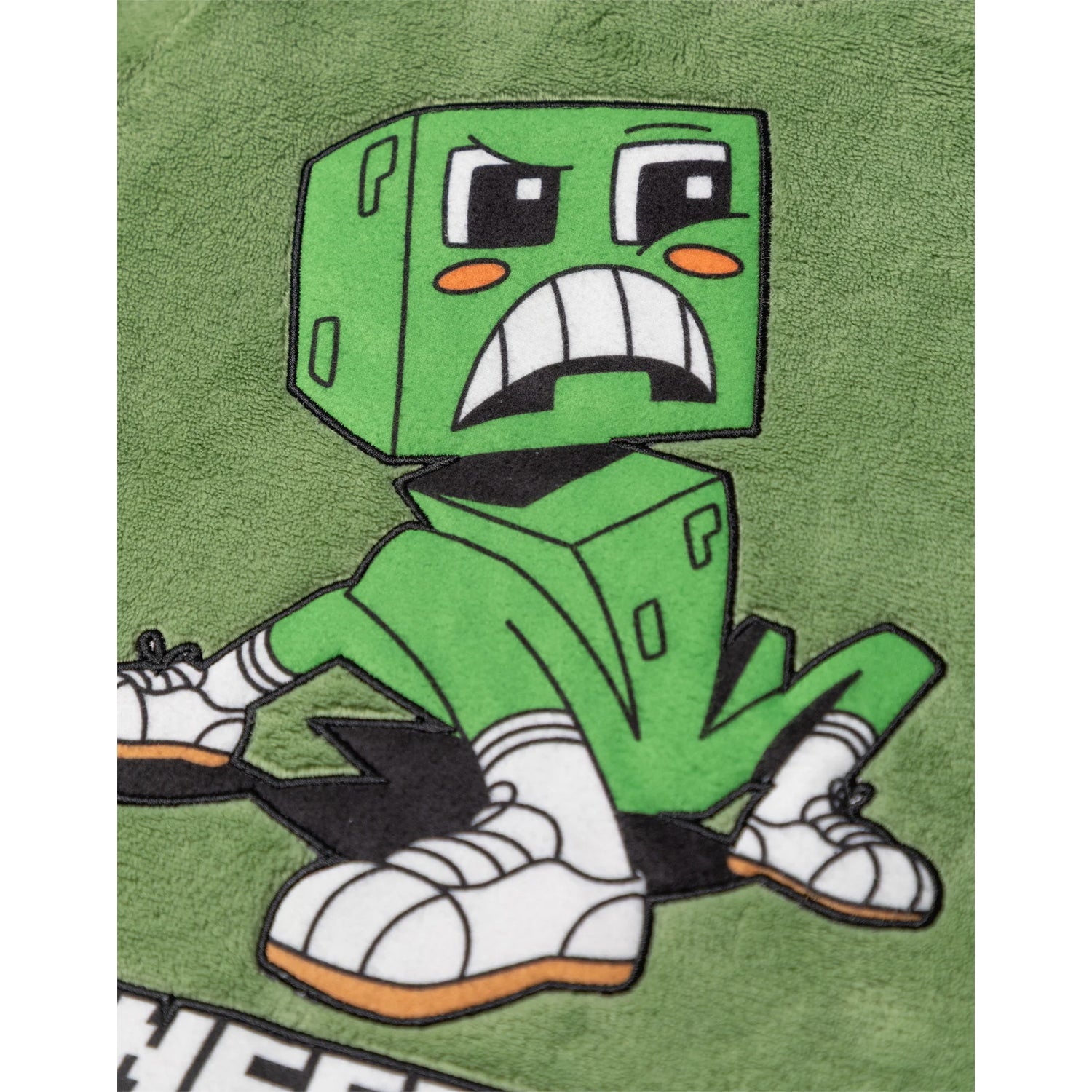 Green-Grey - Lifestyle - Minecraft Boys Creeper Long-Sleeved Long Pyjama Set