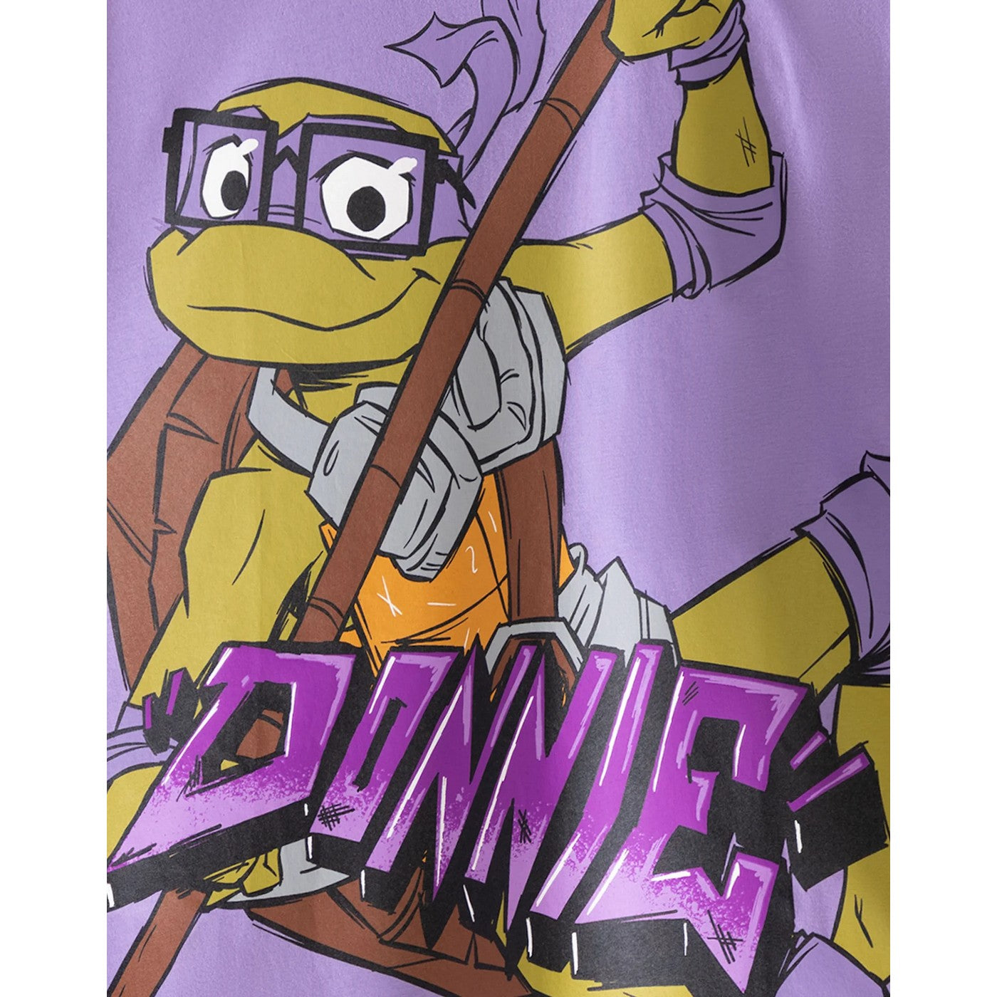 Purple - Pack Shot - Teenage Mutant Ninja Turtles Boys Donnie T-Shirt