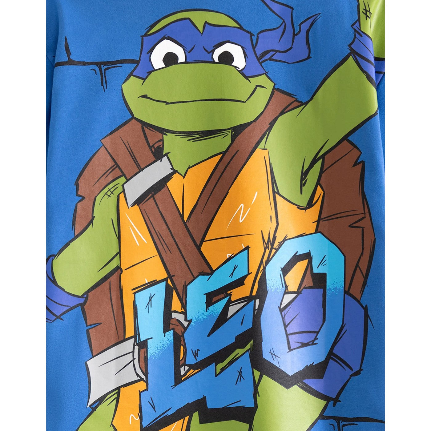 Blue - Pack Shot - Teenage Mutant Ninja Turtles Boys Leonardo Short-Sleeved T-Shirt
