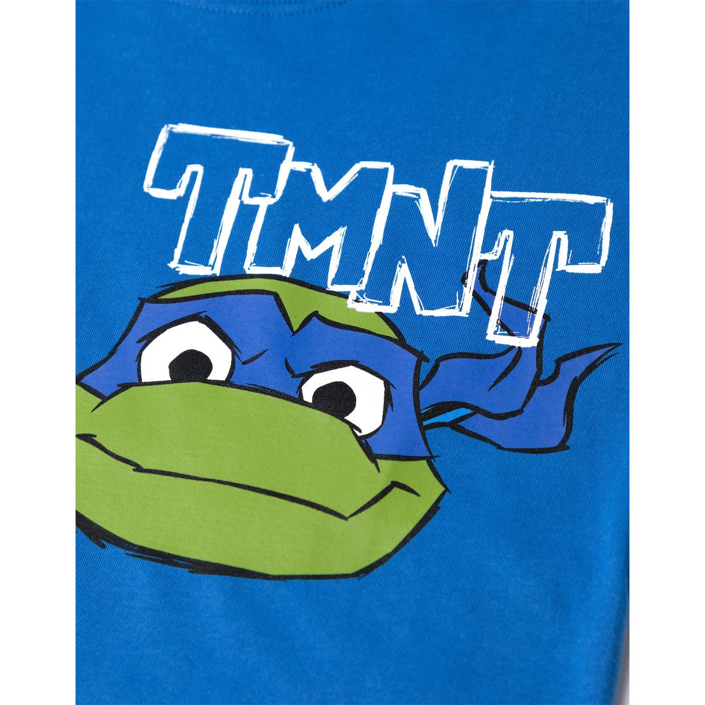 Blue - Close up - Teenage Mutant Ninja Turtles Boys Leonardo Short-Sleeved T-Shirt