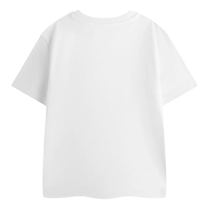 White - Back - Minecraft Boys Creeper T-Shirt