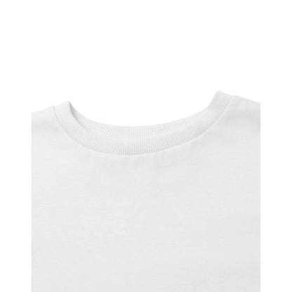 White - Side - Minecraft Boys Creeper T-Shirt