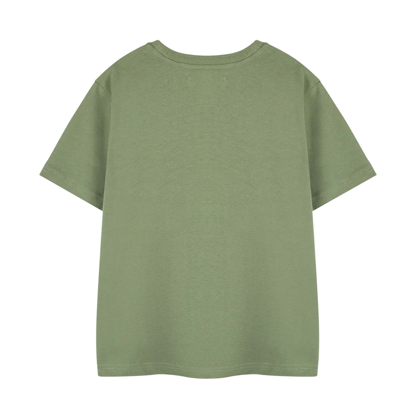 Khaki Green - Back - The Incredible Hulk Boys Short-Sleeved T-Shirt