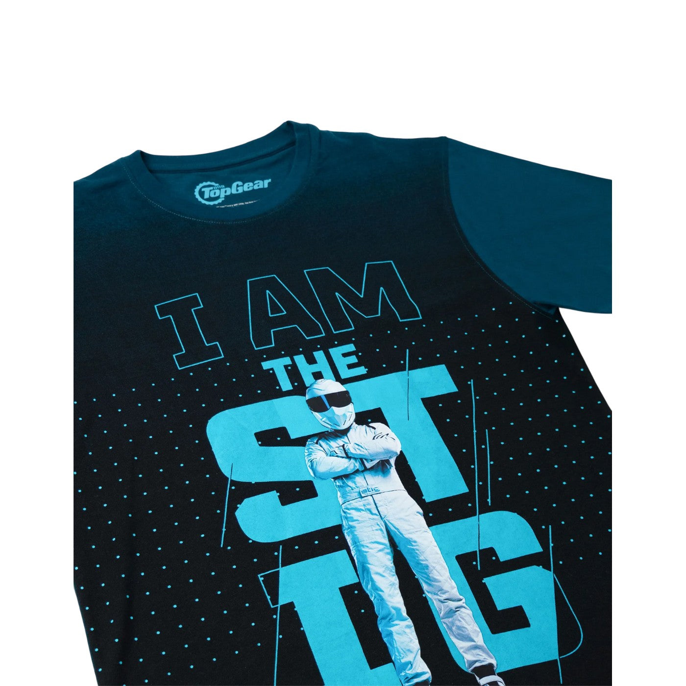 Blue - Side - Top Gear Unisex Adult I Am The Stig Short-Sleeved T-Shirt