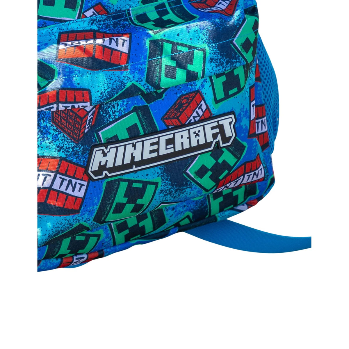 Blue - Lifestyle - Minecraft Childrens-Kids Logo Backpack
