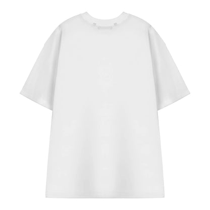 White - Back - NASA Unisex Adult Classic Logo Short-Sleeved T-Shirt